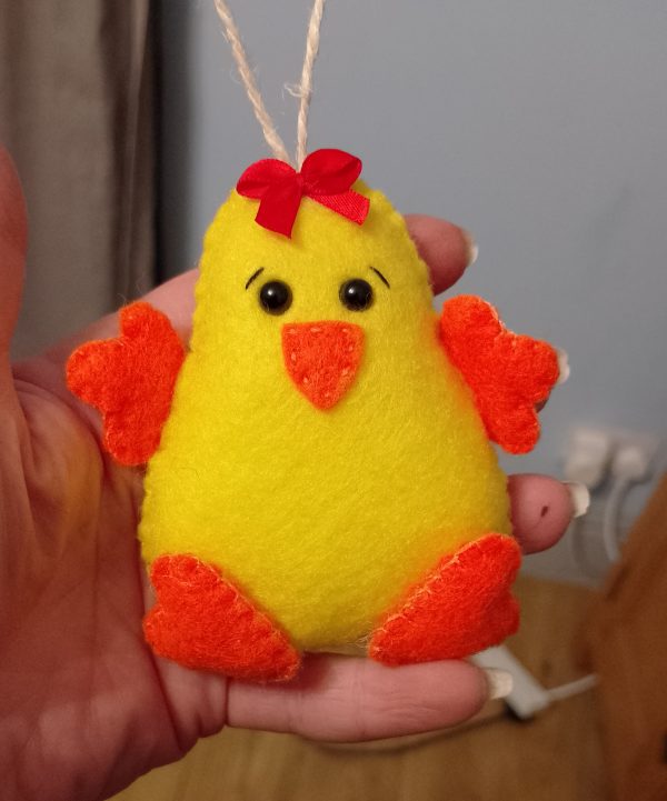 Cute Easter character hanging felties. Great for Easter trees - Image 6