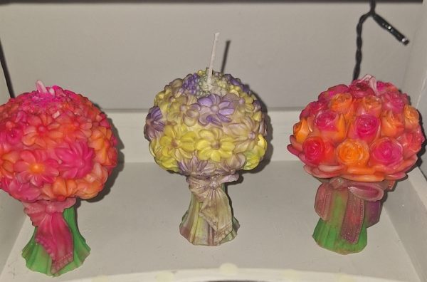 Floral Bouquet Candles - Handcrafted Scented Collection - Image 3