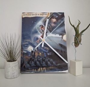 Book Clock (Harry Potter)