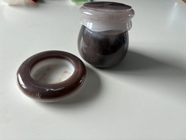 Chocolatey small jar and candle holder set - Image 2
