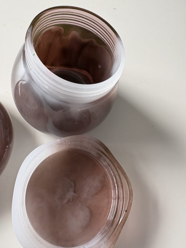 Chocolatey small jar and candle holder set - Image 4