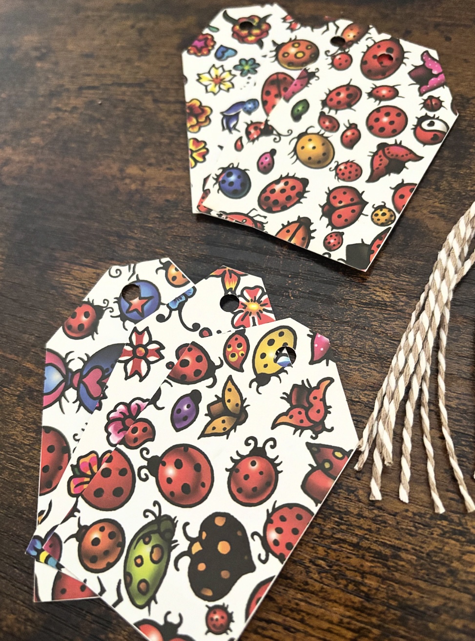 Ladybird gift tags - Image 2