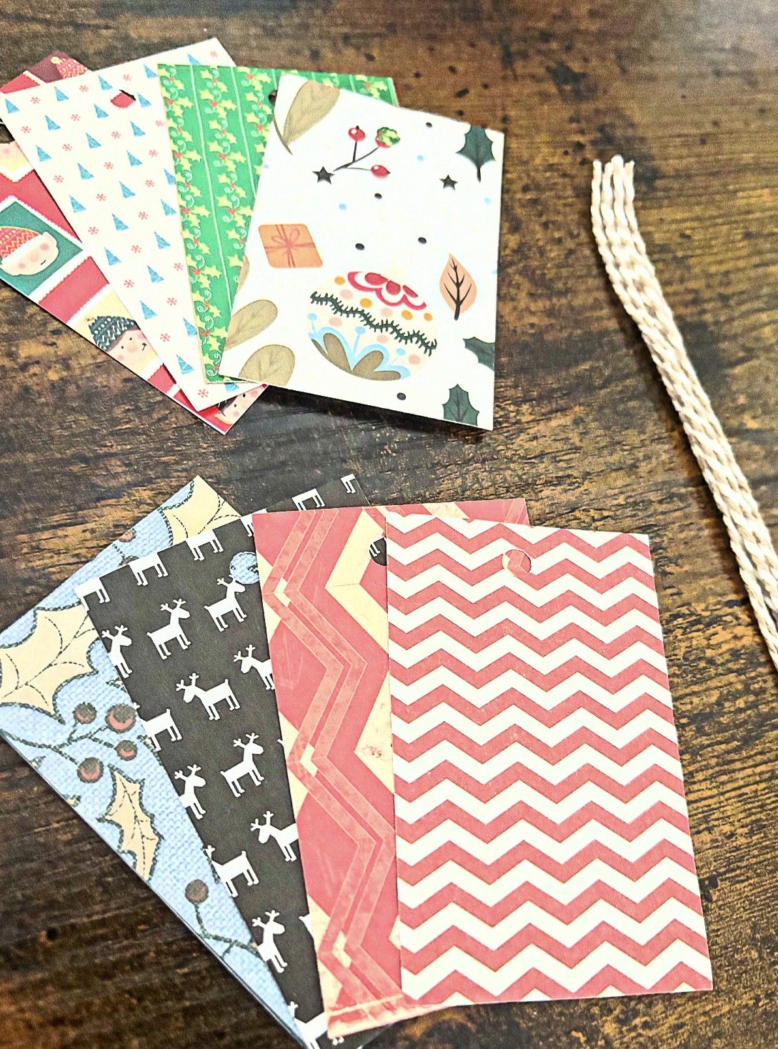 8x Christmas gift tags - Image 2