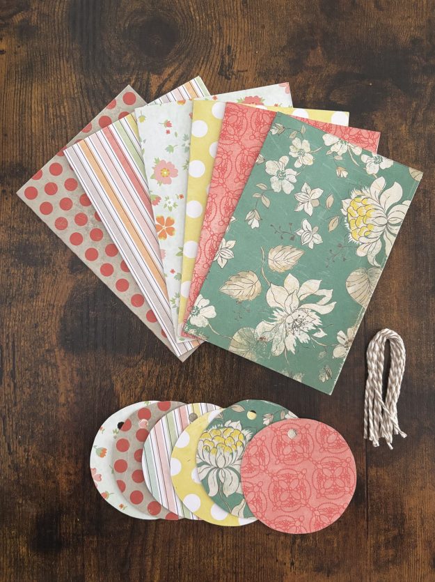 Card and gift tag set