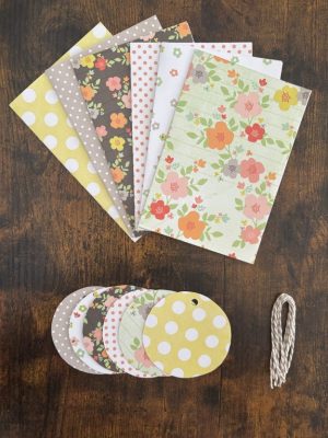 Card and gift tag set