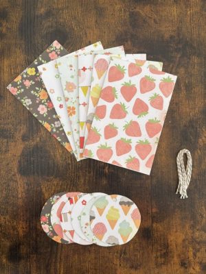 Card and gift tag set