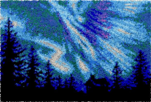 Rug Making Latch Hooking Kit | Aurora