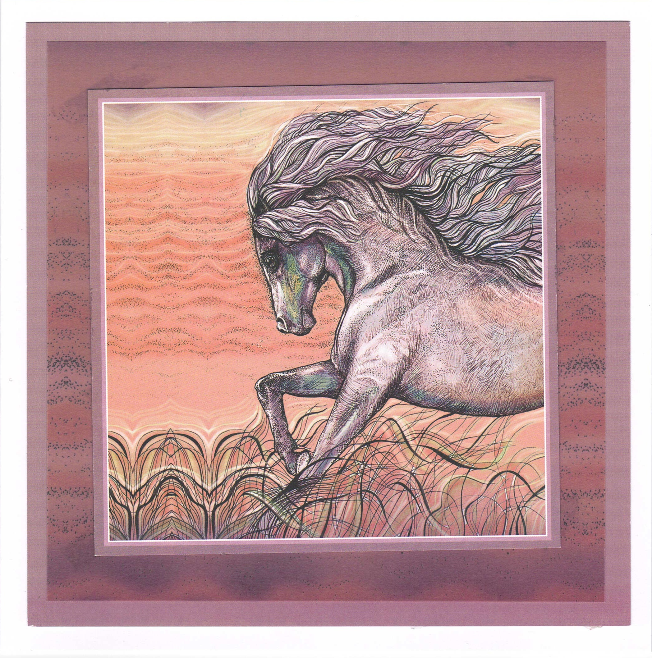 Horse Greetings Card