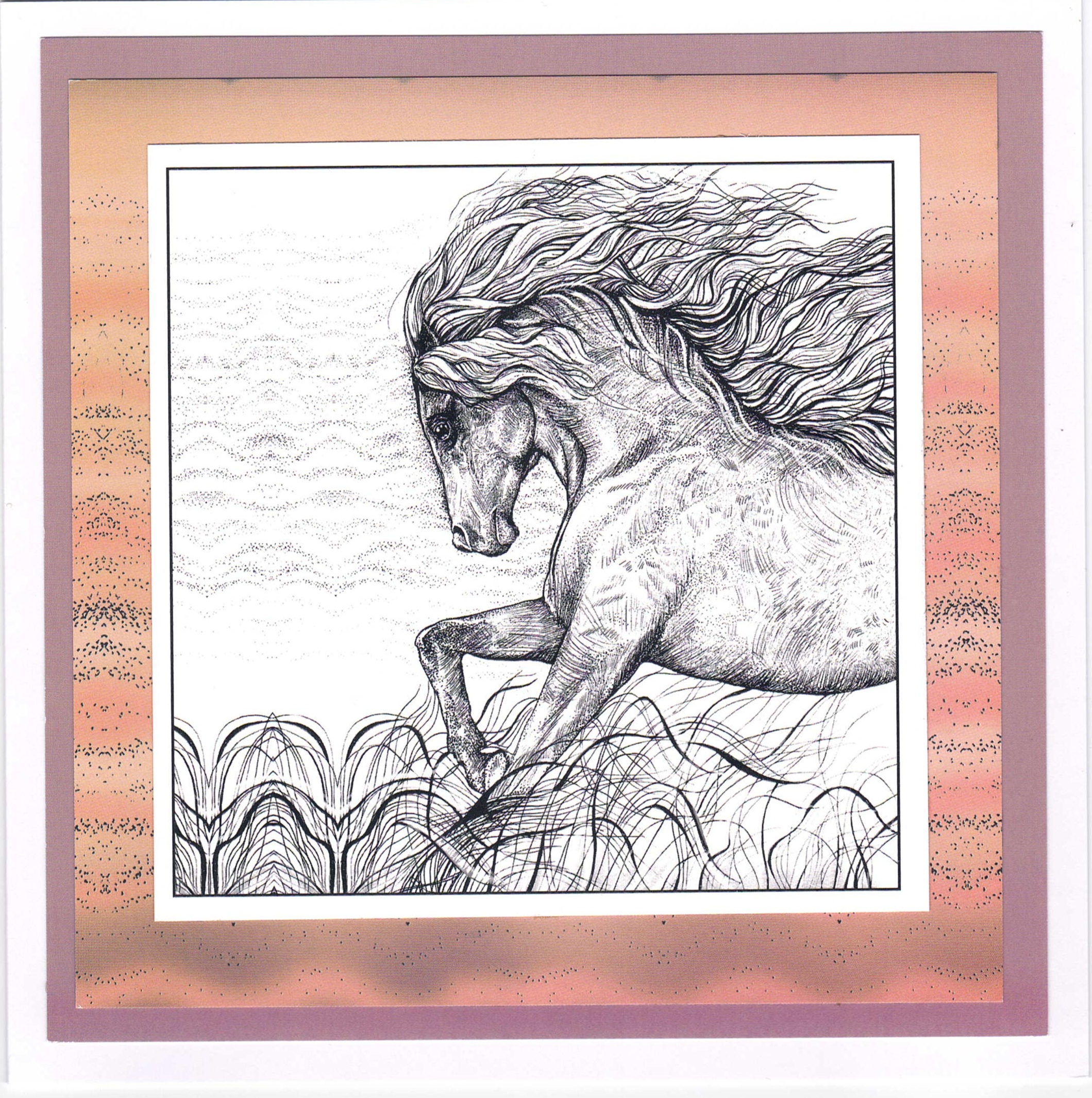 Horse Greetings Card - Image 2