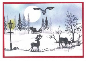 Christmas card, Handmade