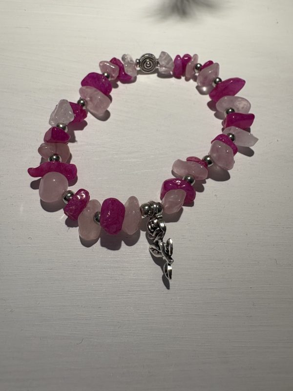 Rose Charm Bracelet - Image 3