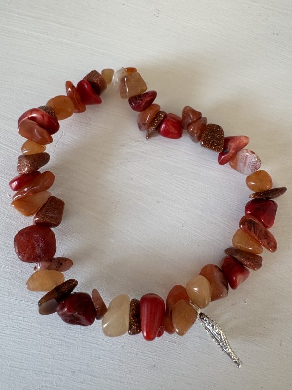 Autumnal Leaf Charm Bracelet - Image 5