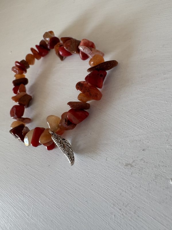 Autumnal Leaf Charm Bracelet - Image 4