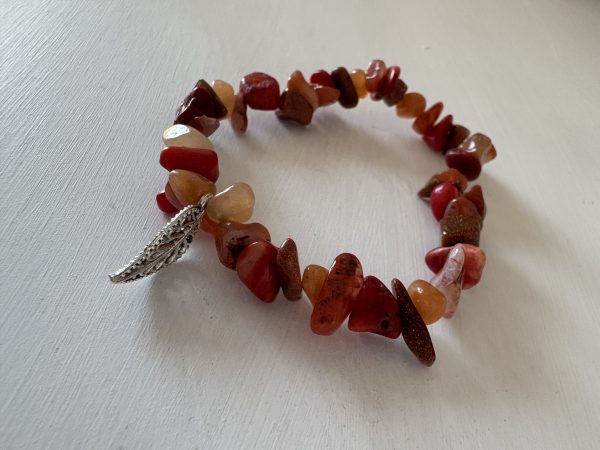 Autumnal Leaf Charm Bracelet - Image 6