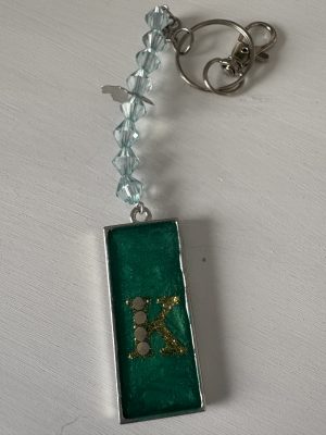 ‘K’ Keychain/Purse Dangle