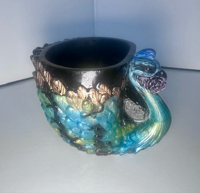 Midnight Bloom Peacock