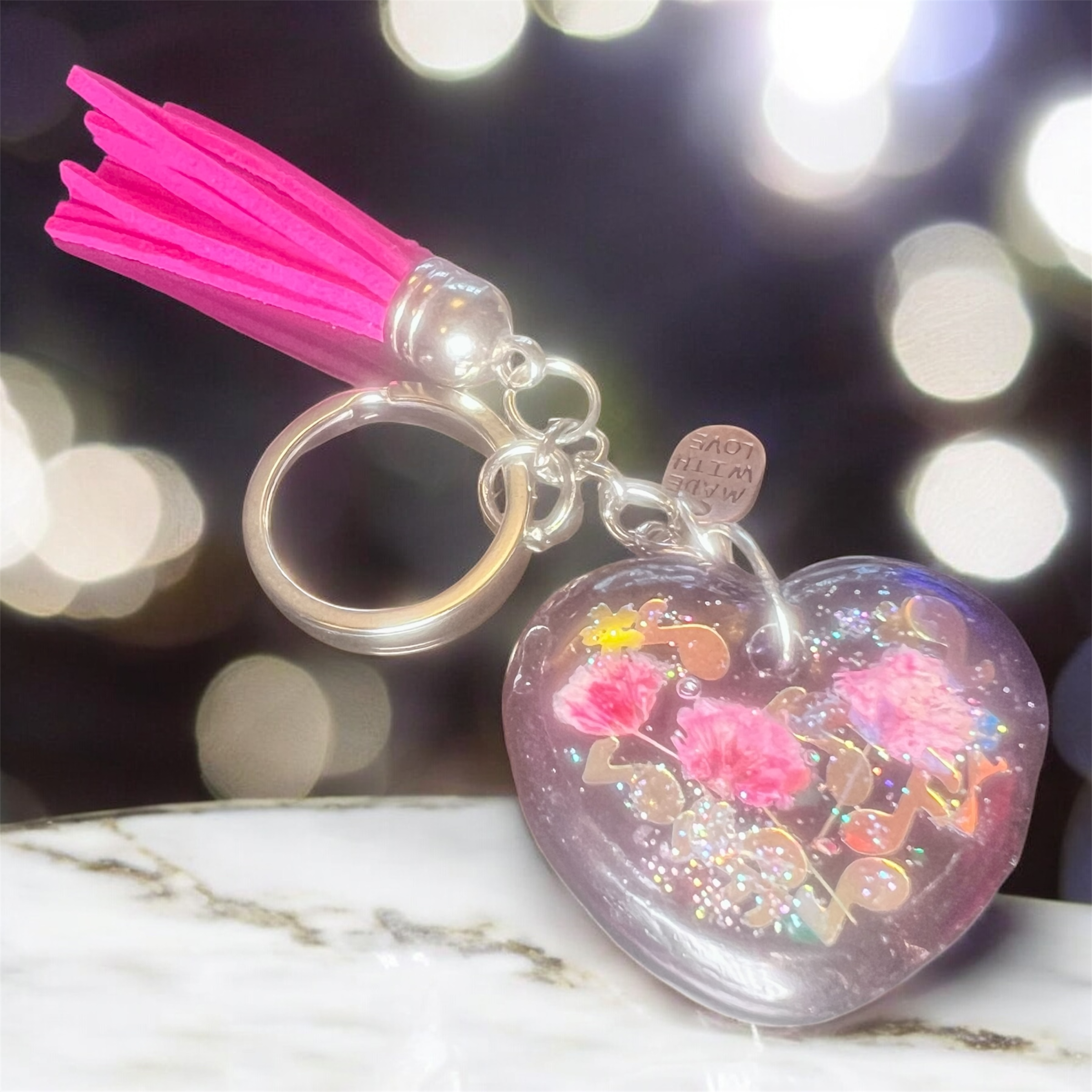 Petalwish Heart keyring - Image 3