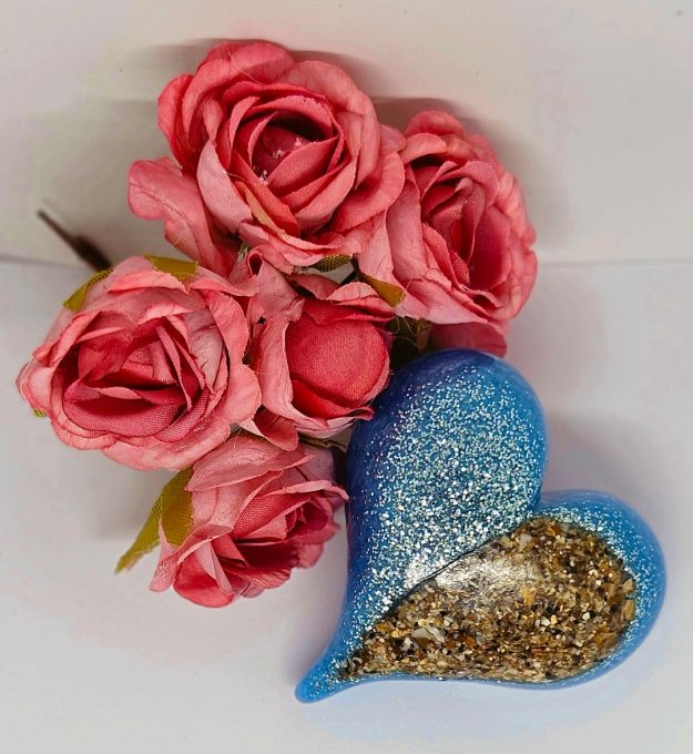 Memorial Ashes Keepsake – Custom Heart or Infinity Symbol (Handmade Resin Tribute)