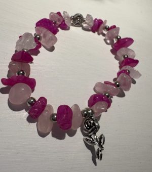 Rose Charm Bracelet
