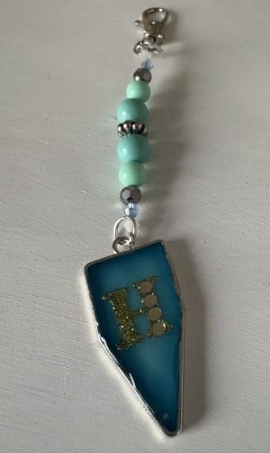 ‘H’ Keychain/Purse Dangle