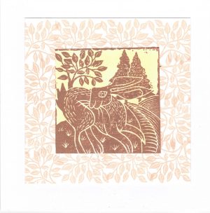 Handmade Card 'Hare'