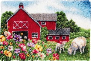 Rug Making Latch Hooking Kit | Animal Farm