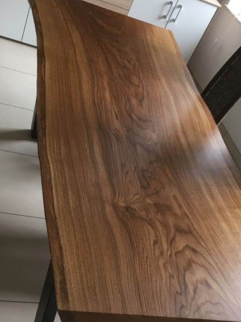 Oak Dining Table 180x80 cm - Image 4