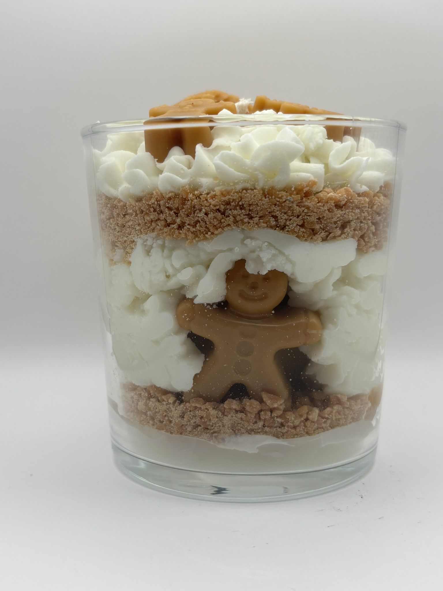 Cosy Gingerbread Soy Wax Candle – Handmade Vegan 250g - Image 2