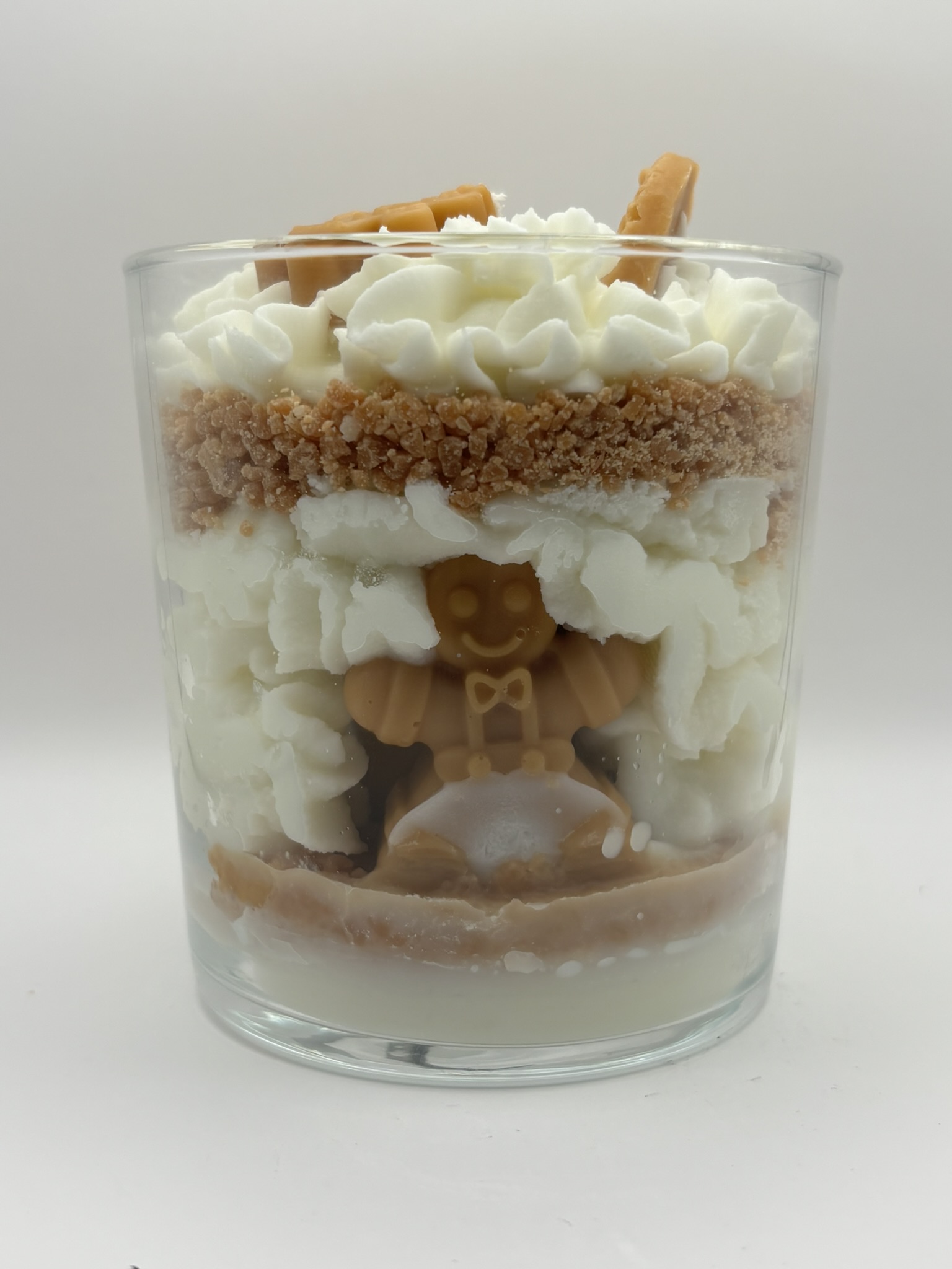 Cosy Gingerbread Soy Wax Candle – Handmade Vegan 250g - Image 4