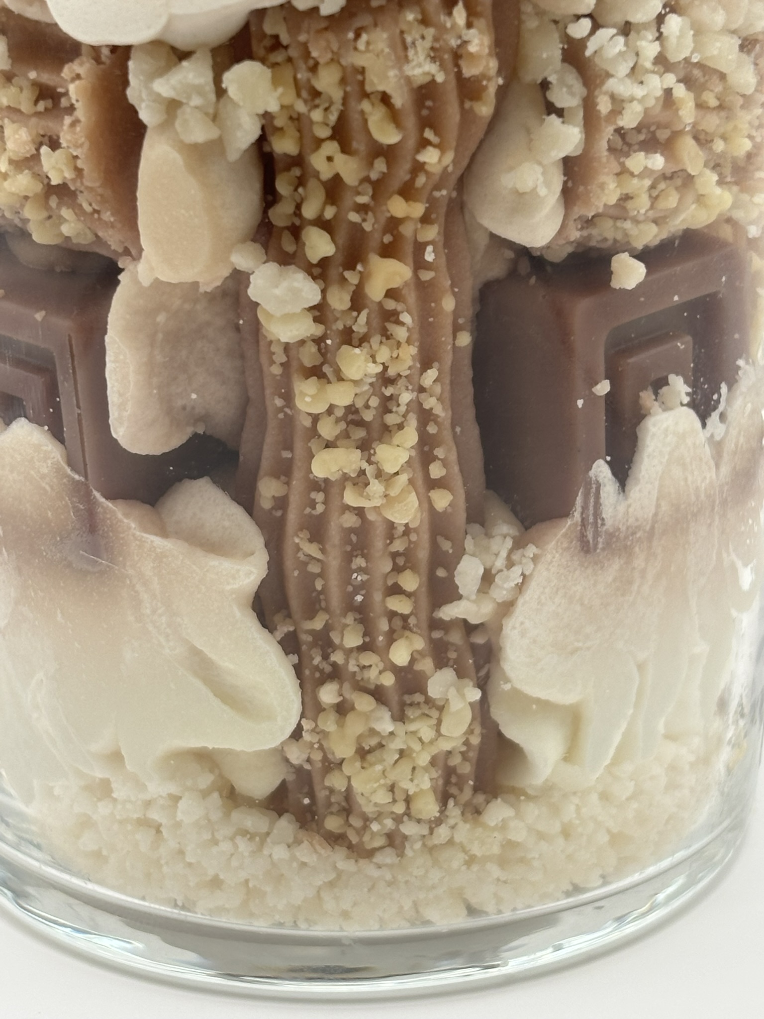 Churros & Chocolate Fudge Brownie Candle • Handmade Vegan Soy Wax - Image 5