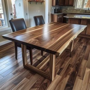 Walnut Dining Table 180x80 cm