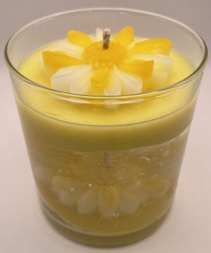 Daisy Flower Candle • Handmade Perfume‑Inspired Soy Wax Candle • Floral Spring Gift