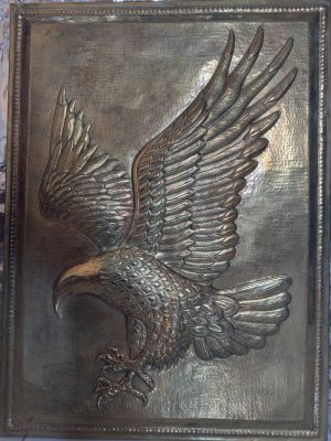Genuine handcrafted brass Eagle Wall hunging