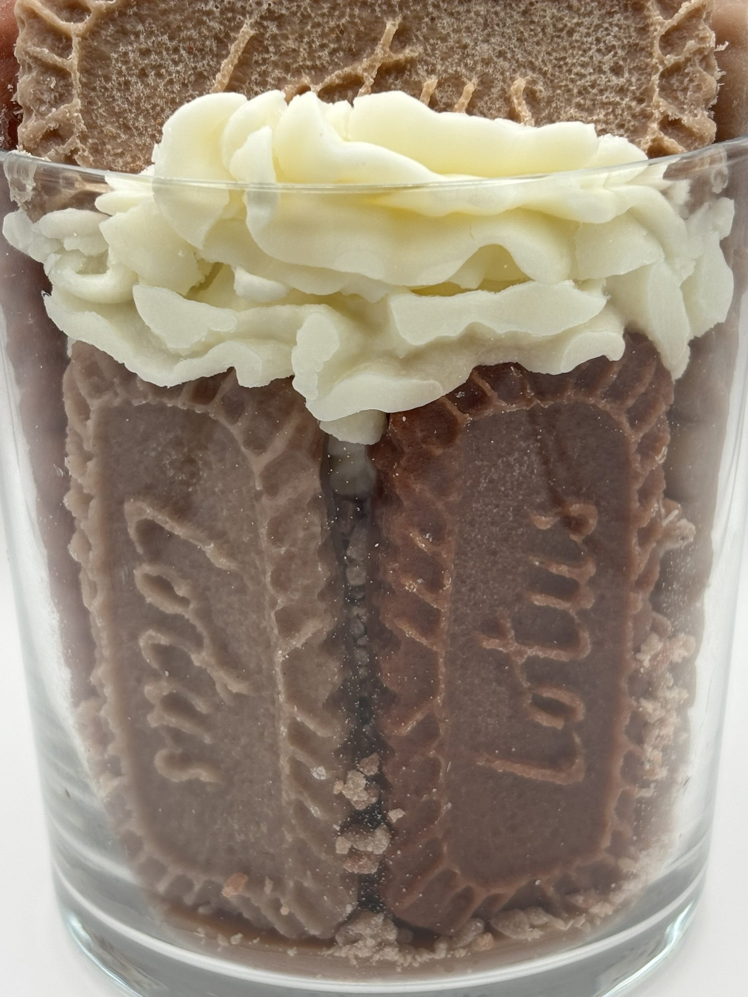 Hand‑Poured Biscoff Dessert Candle – Caramelised Biscuit Soy Wax - Image 3