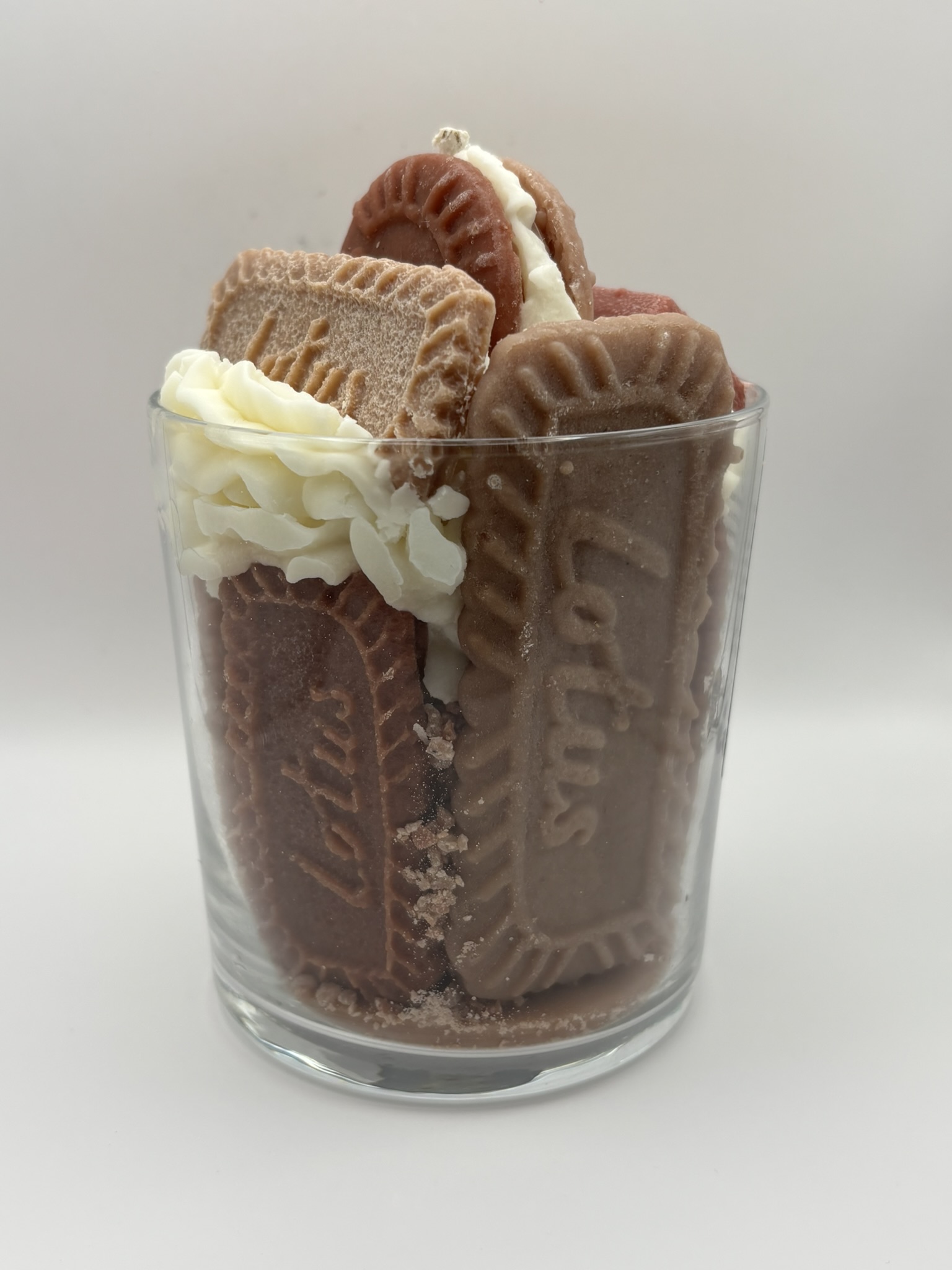 Hand‑Poured Biscoff Dessert Candle – Caramelised Biscuit Soy Wax - Image 4