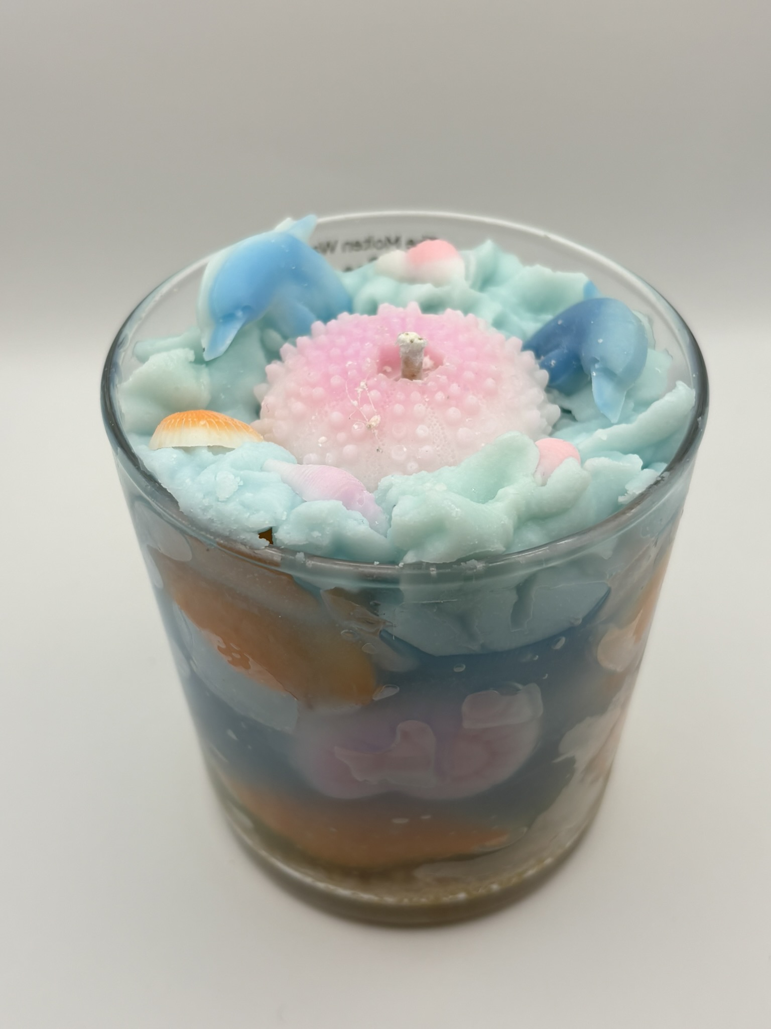 Deep Sea Marine Candle – Handmade Soy & Gel Wax Ocean‑Style Candle – 40–50hr Burn - Image 5