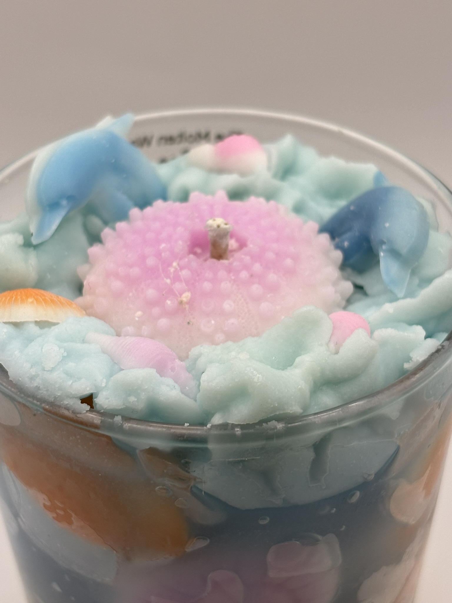 Deep Sea Marine Candle – Handmade Soy & Gel Wax Ocean‑Style Candle – 40–50hr Burn - Image 6