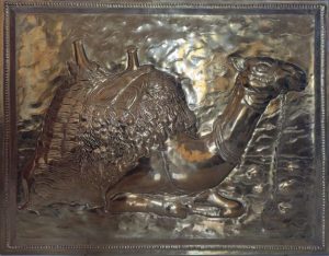 Genuine handcrafted brass Resting Camel Wall Hanging