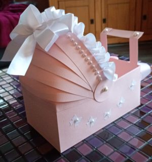 Pram baby gift box