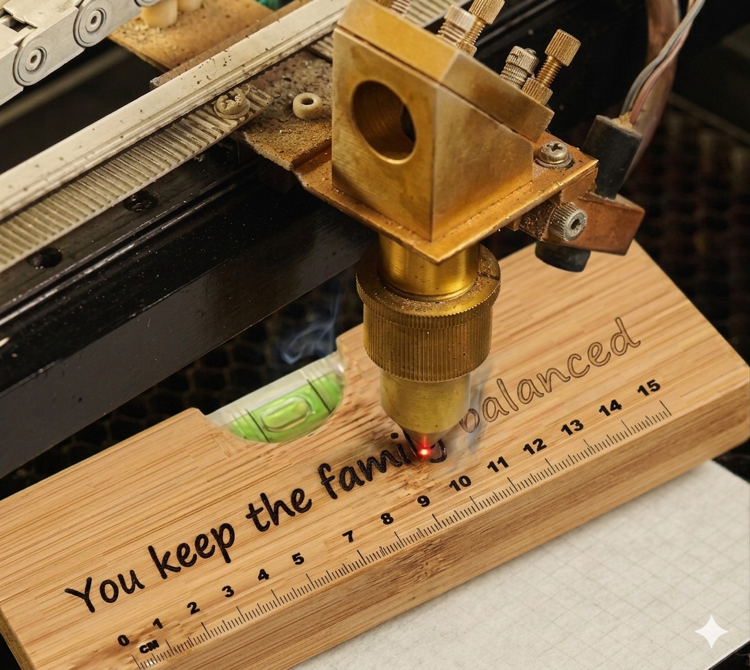 Personalised Bamboo Spirit Level, Bottle Opener, Unique Dad Gift - Image 8