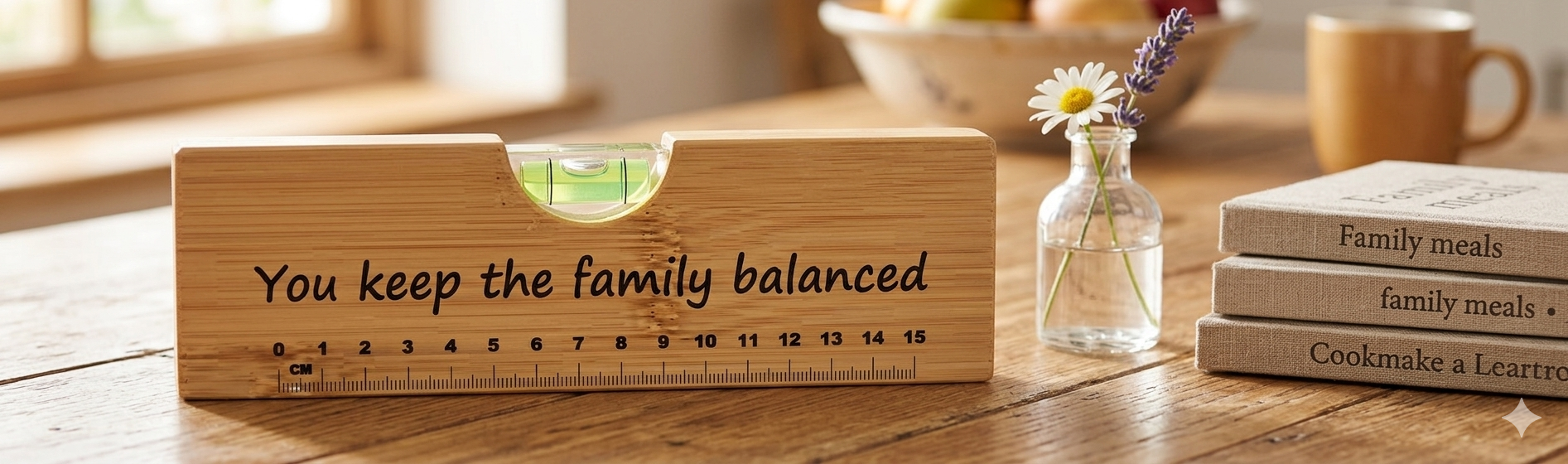 Personalised Bamboo Spirit Level, Bottle Opener, Unique Dad Gift - Image 4