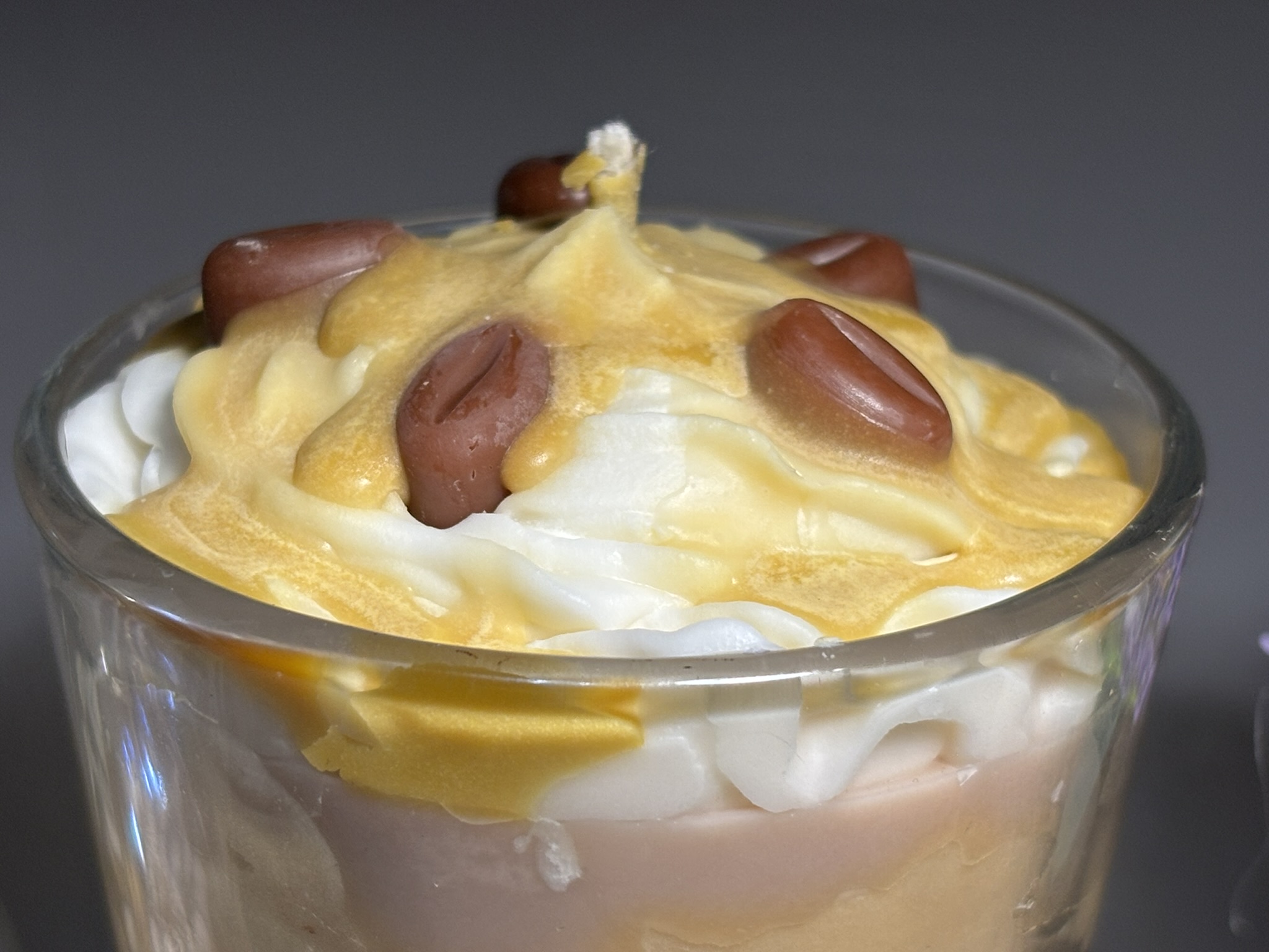 ☕🍮 Salted Caramel Frappe‑Style Candle — Handmade Caramel Coffee Soy Wax - Image 5