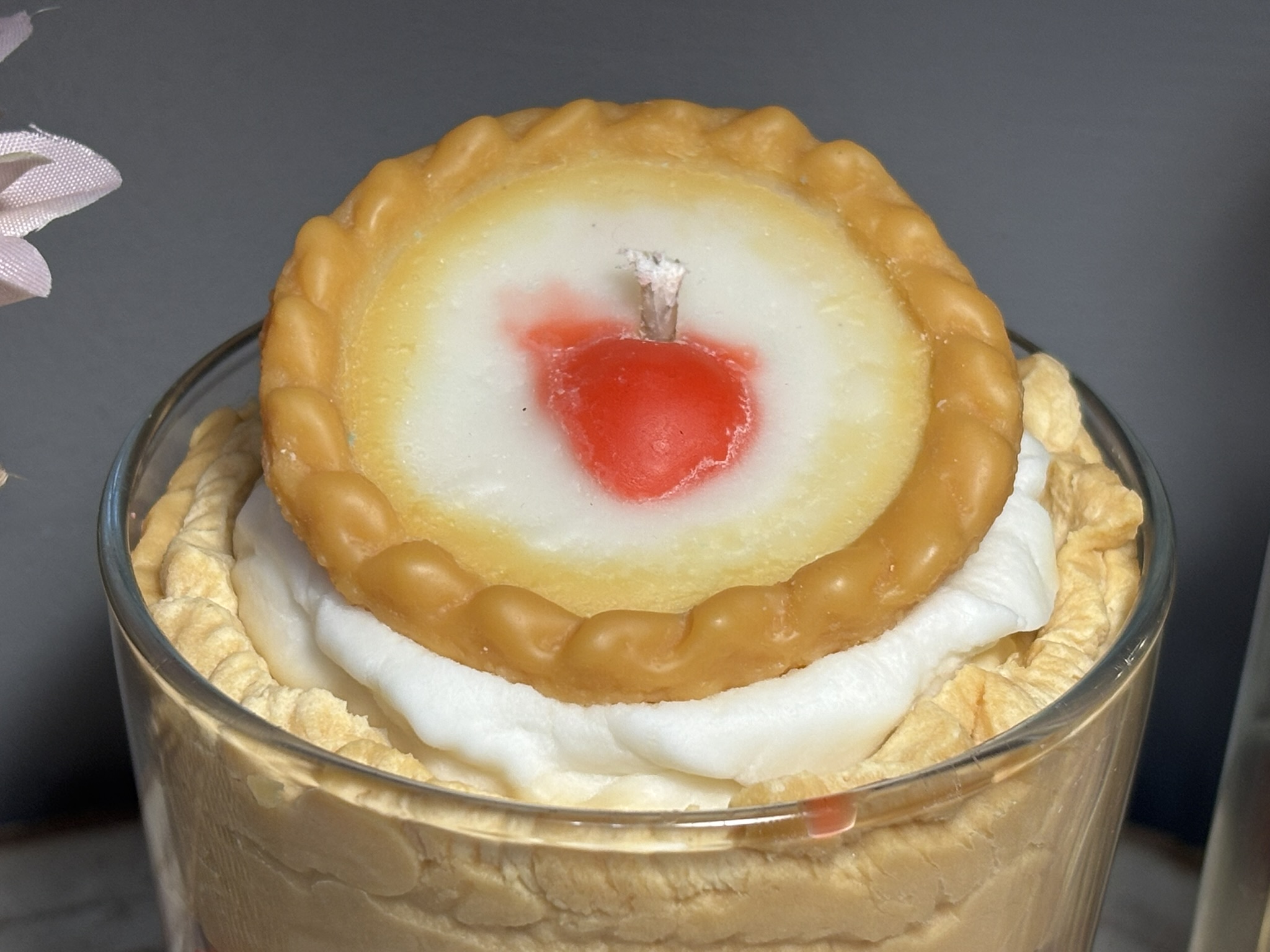 🍒 Cherry Bakewell‑Style Artisan Candle — Sweet Bakery Scent - Image 6
