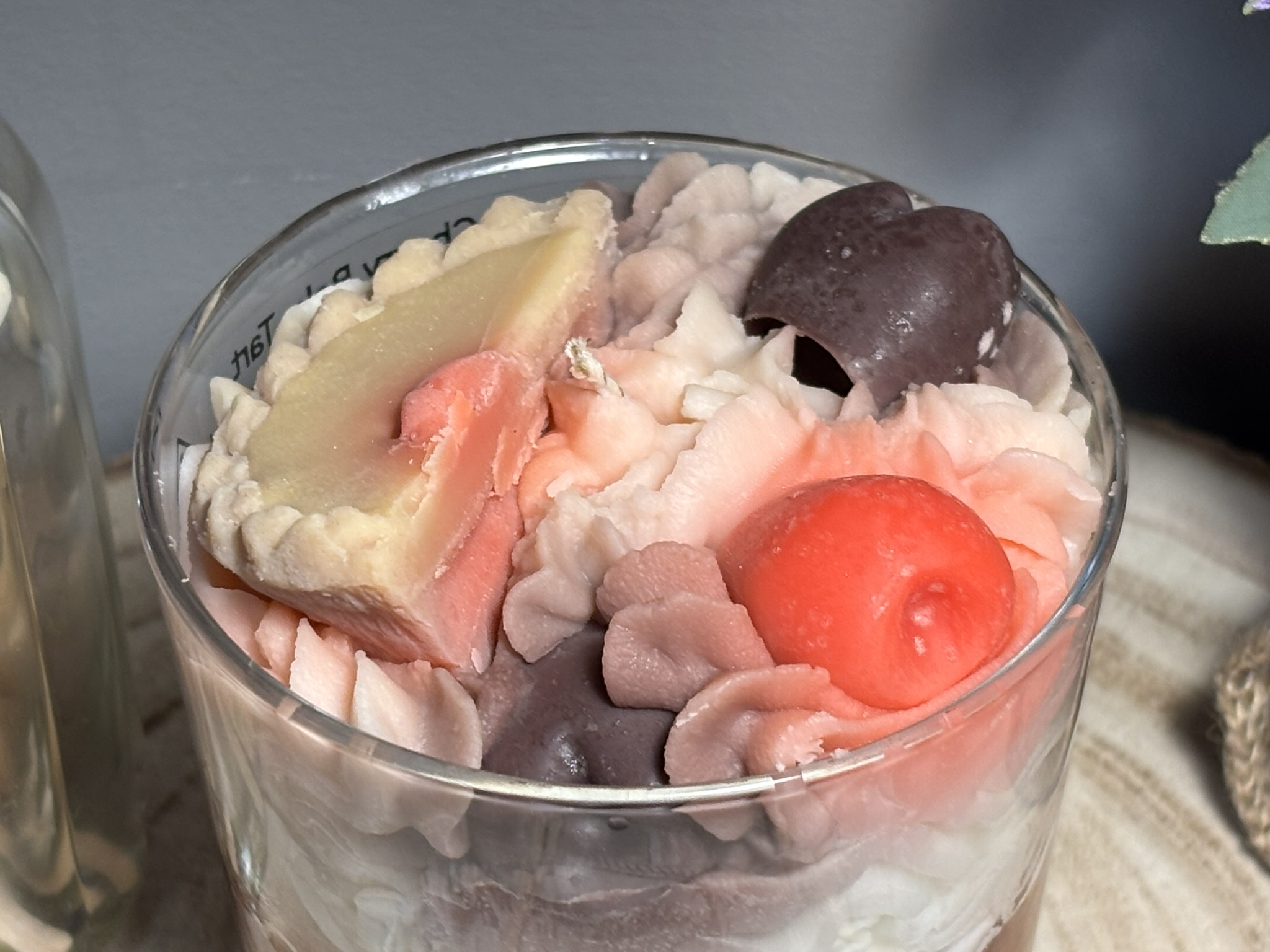 🍒 Cherry Bakewell Dessert Candle | Handmade Soy Wax | Sweet Bakery Scent - Image 7