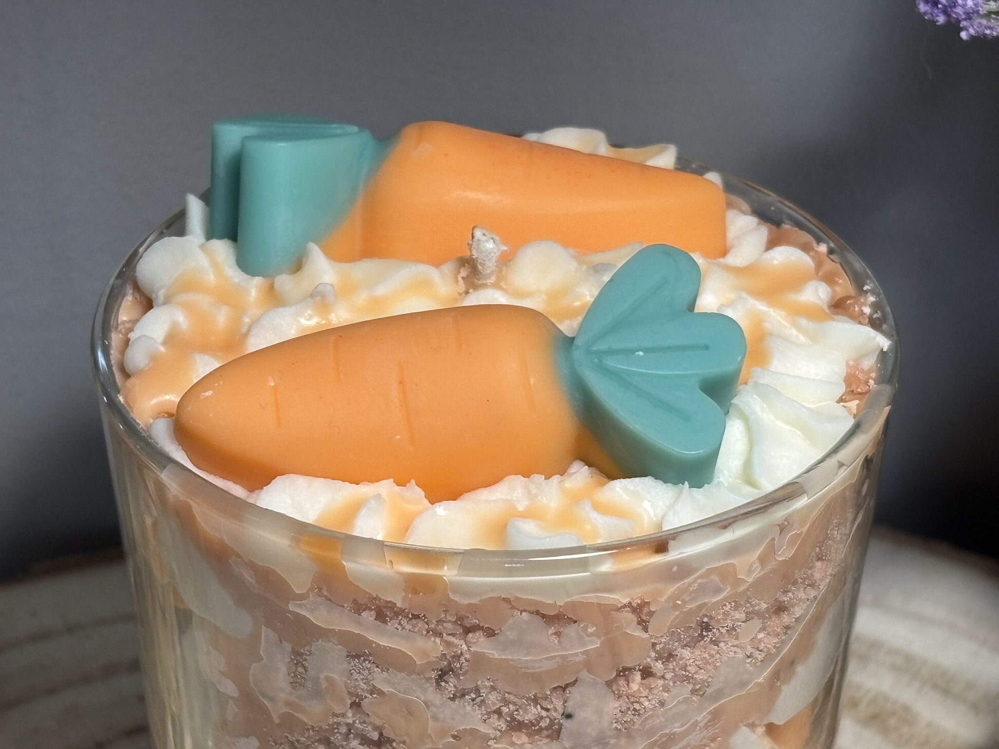 🥕 Carrot Cake Dessert Candle — Spiced Bakery‑Style Soy Wax - Image 7