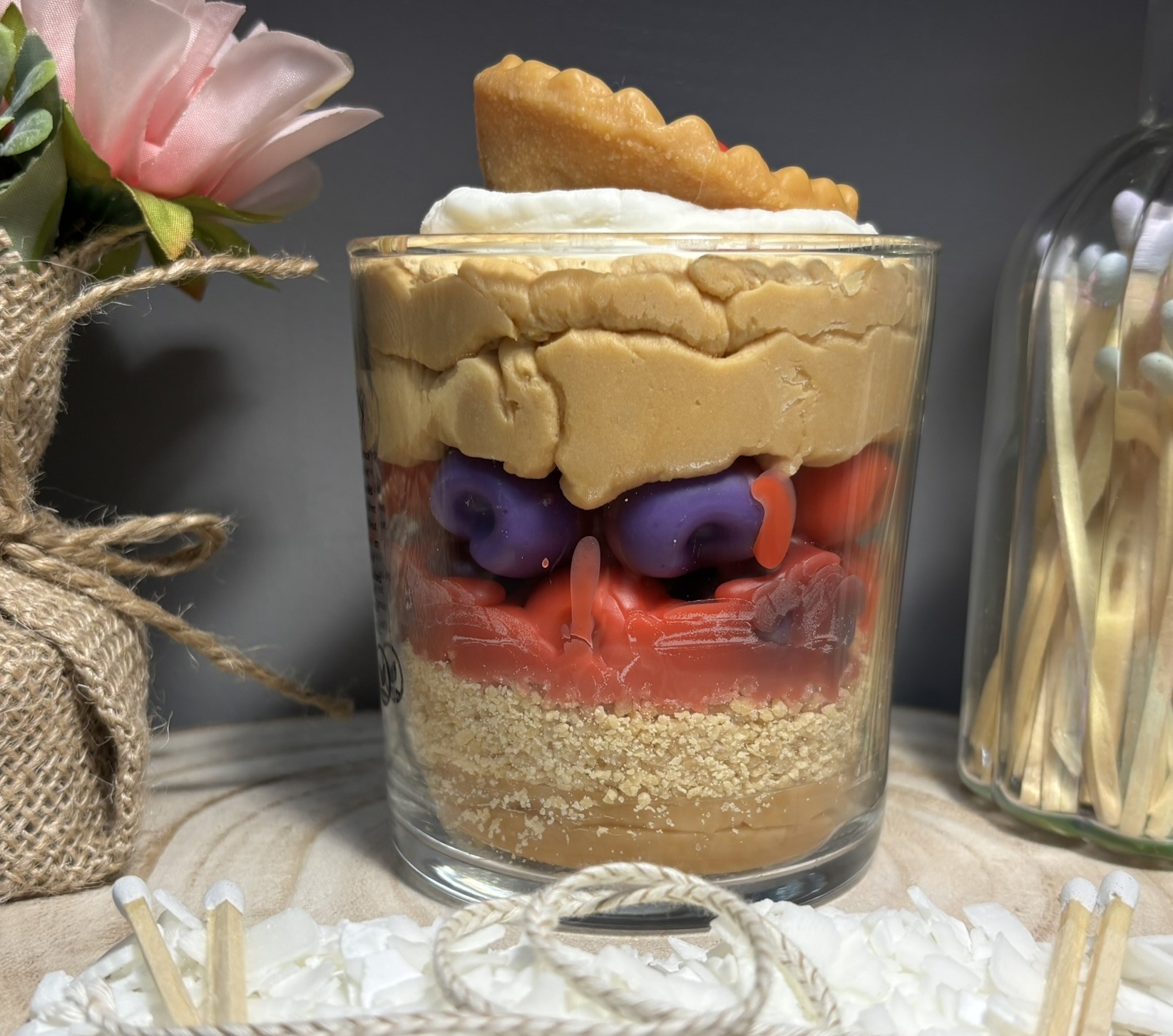 🍒 Cherry Bakewell‑Style Artisan Candle — Sweet Bakery Scent - Image 7