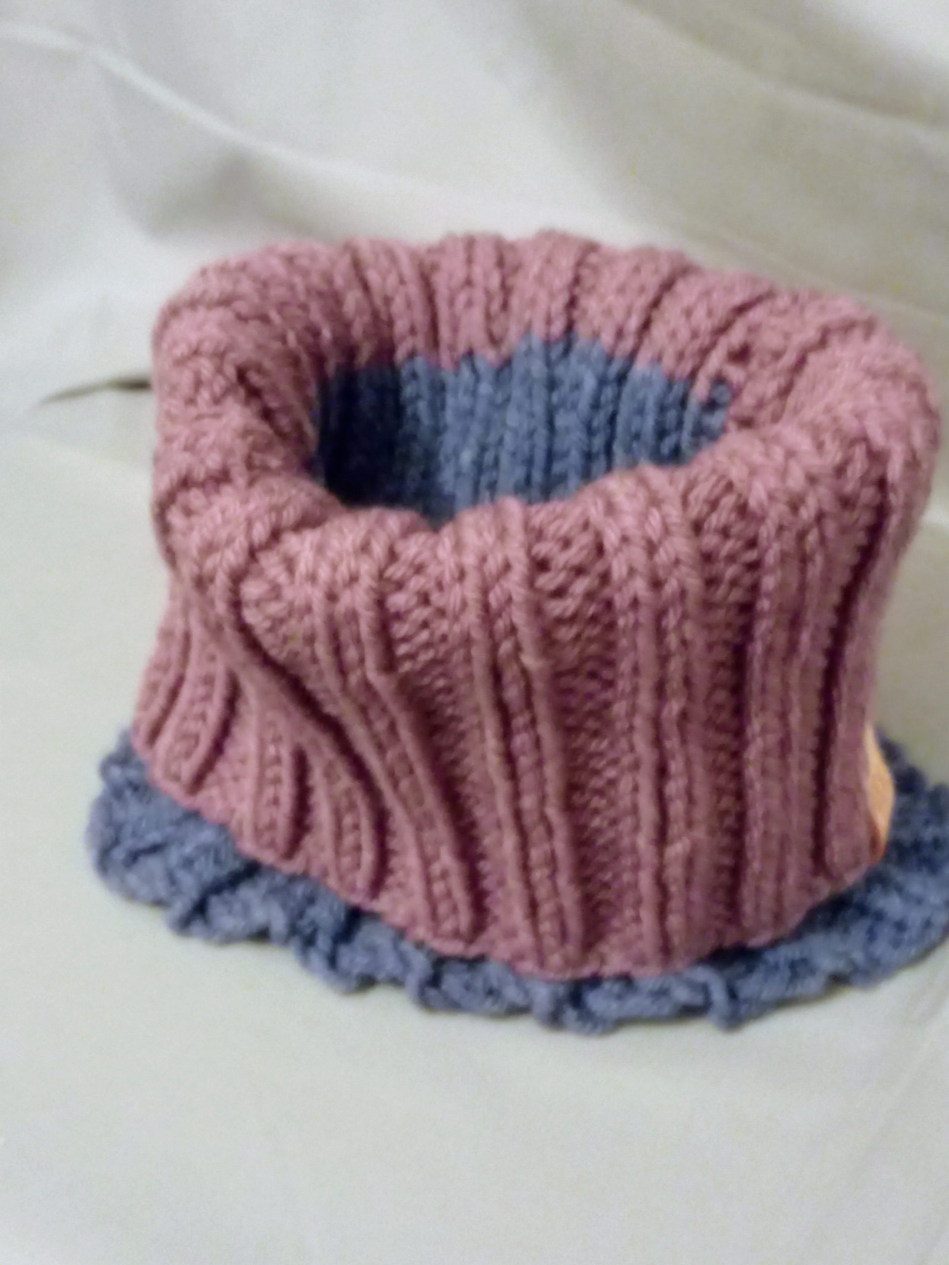 two toned neck warmer - Image 2
