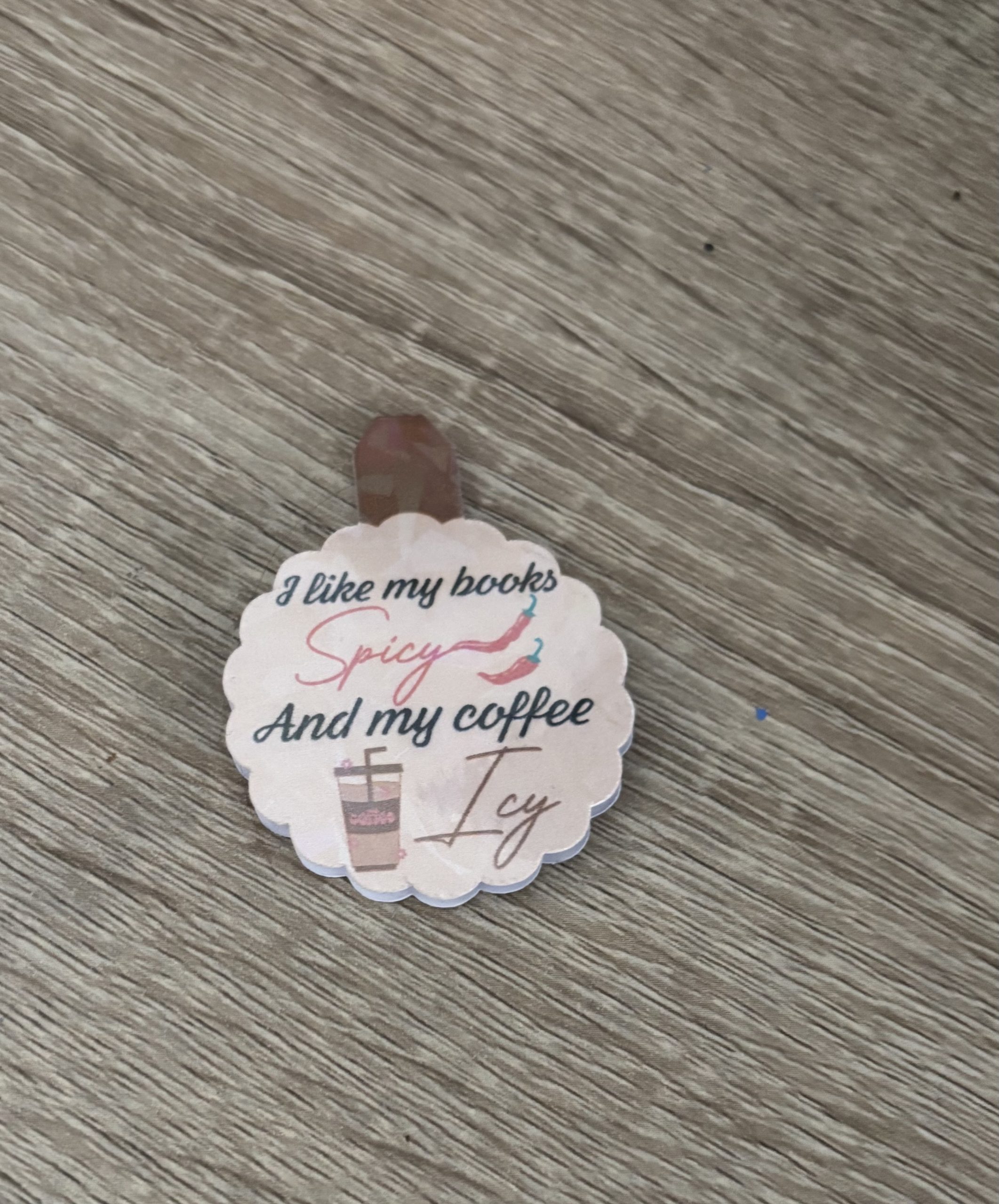 Magnetic Bookmark | I like my books spicy - Image 2