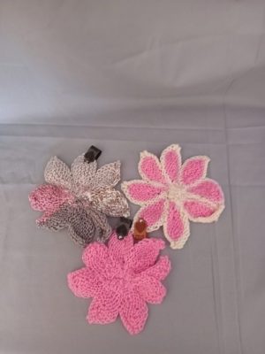 flower make up pads