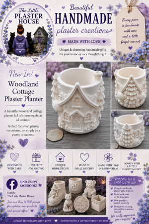 Woodland Cottage Plaster Pla